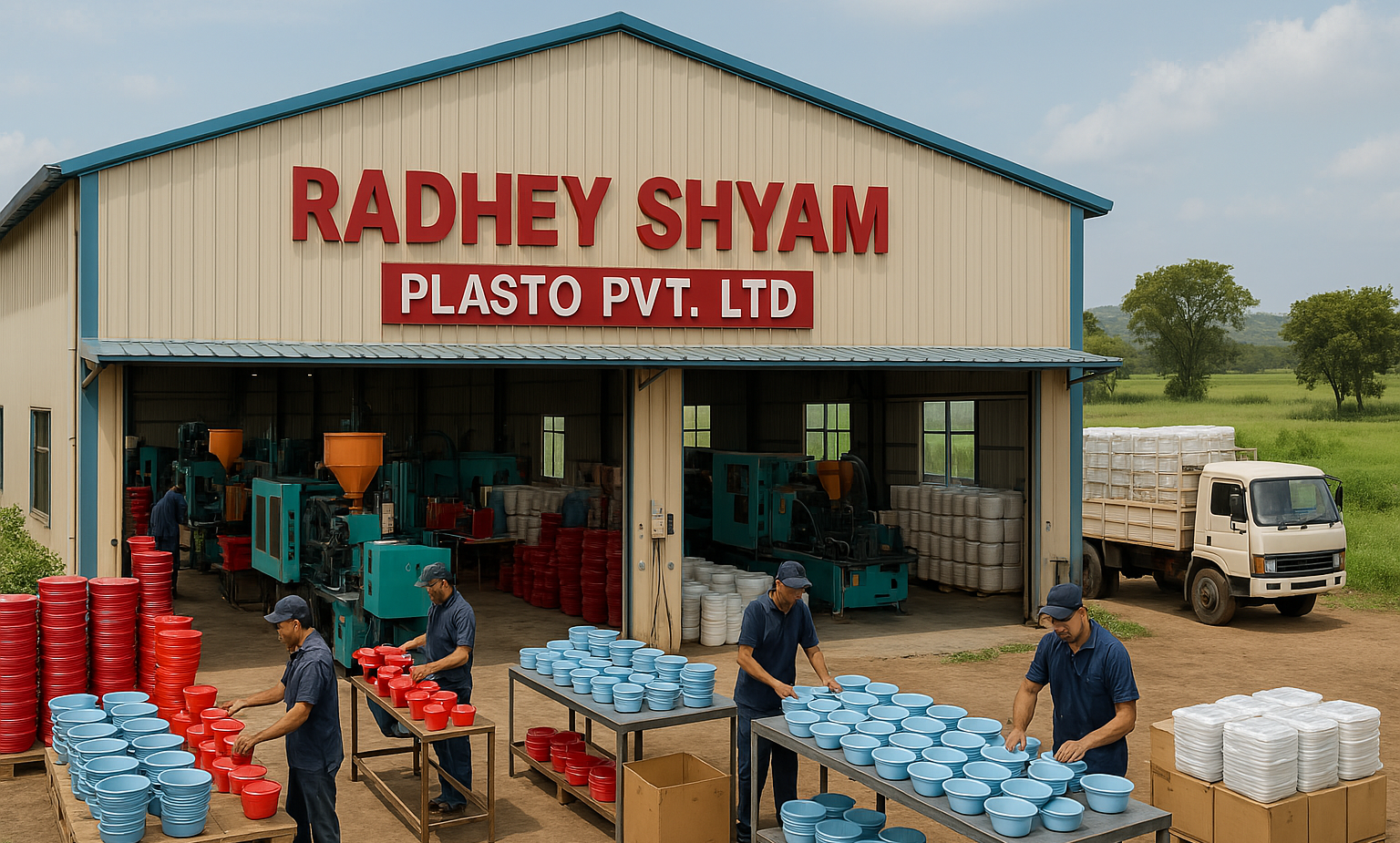 Modern Manufacturing Plant